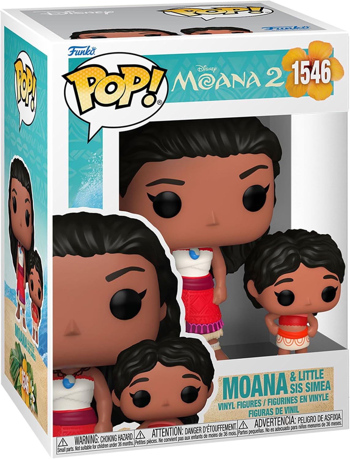 Funko POP Disney MOANA 2 - Moana & Little Sis Simea