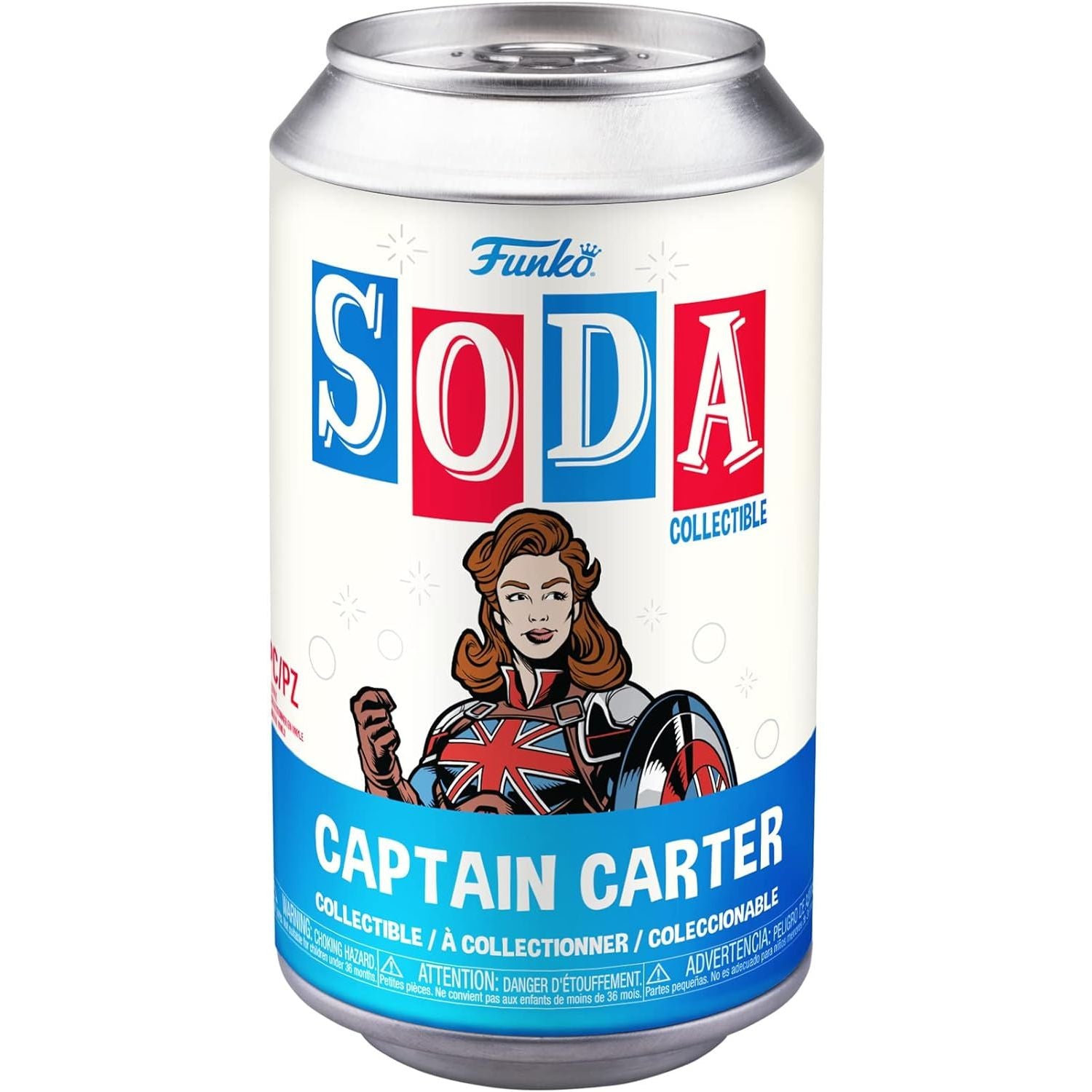 Funko Vinyl Soda Marvel - What If…?, Captain Carter