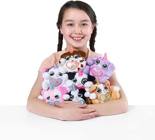 Rainbocorns Puppycorn Poodle Scent Surprise - Surprise Unboxing Soft Toy, Scented Puppy Plush for Girls by ZURU