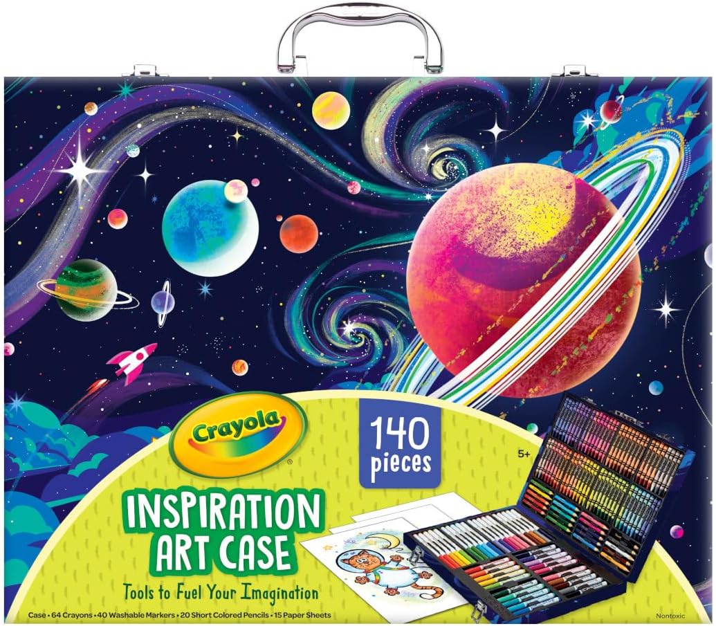 مجموعة CRAYOLA Inspiration Art - 140 قطعة