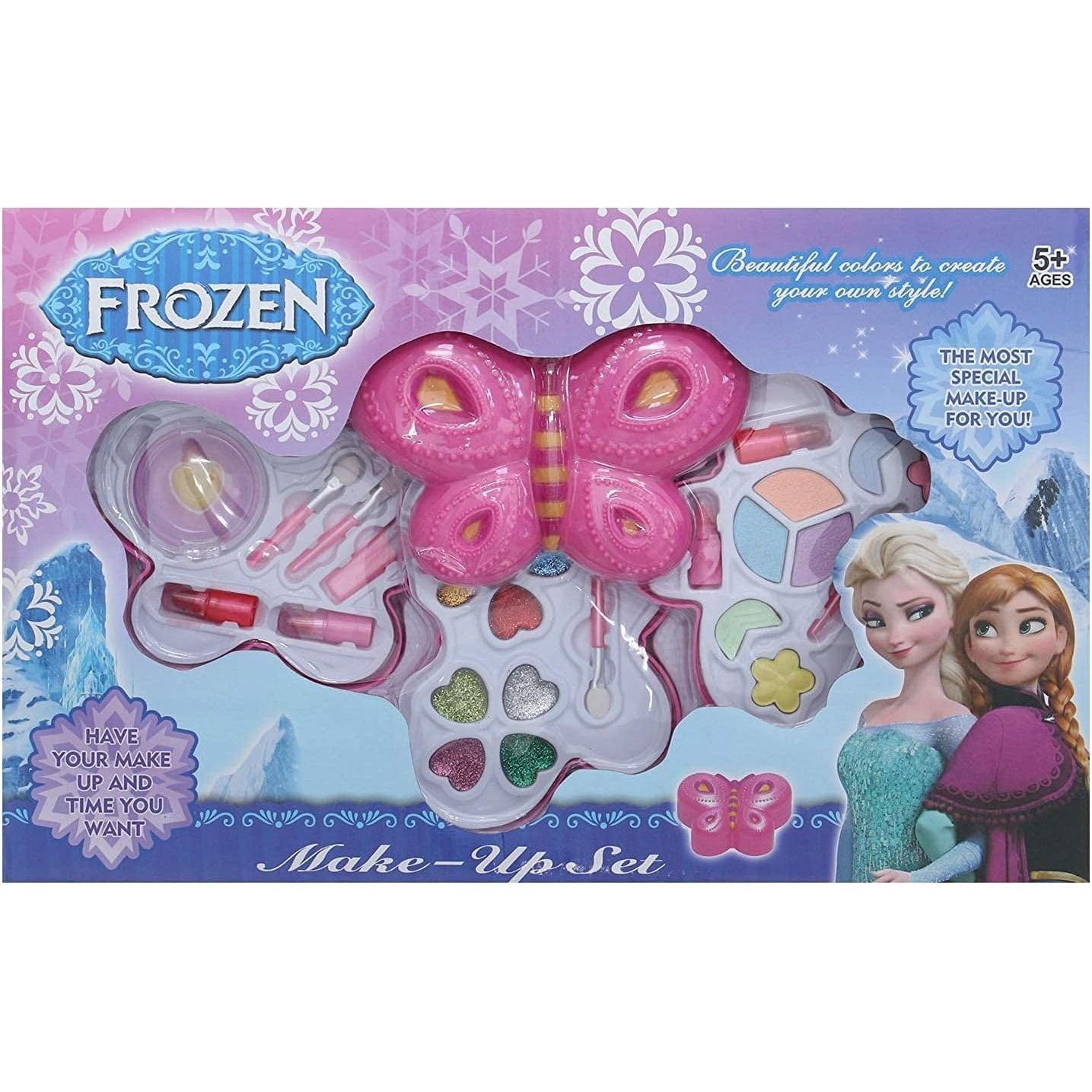 Frozen Makeup Beatiful Fashion Makeup Set - Butterfly