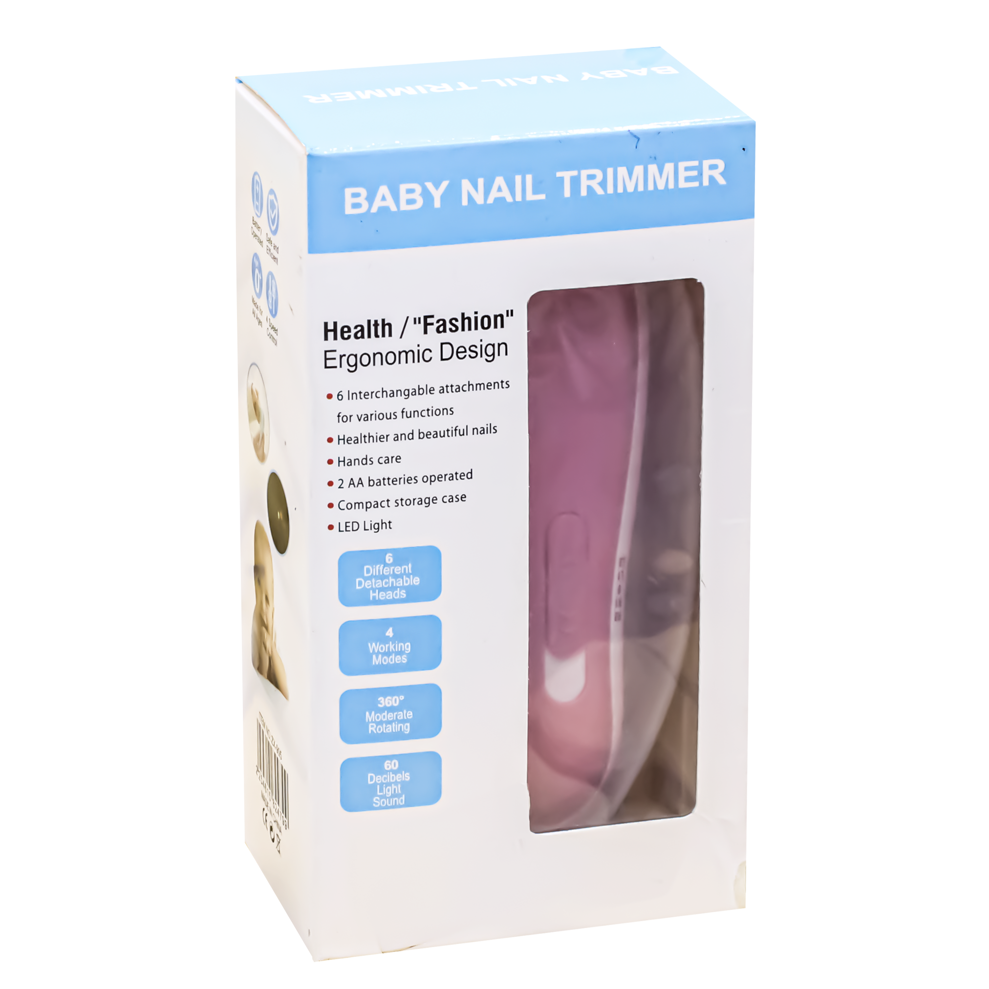 Baby Nail Trimmer Carry For The Baby - Pink