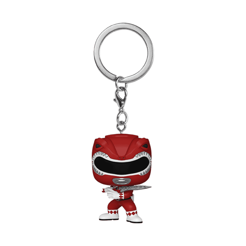 Funko Keychain Power Rangers  - Red Ranger (30TH ANNIVERSARY)