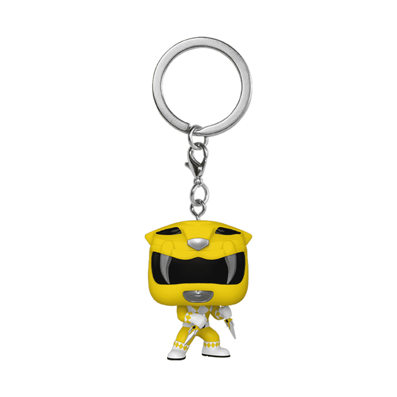 Funko Keychain Power Rangers  - Yellow Ranger (30TH ANNIVERSARY)
