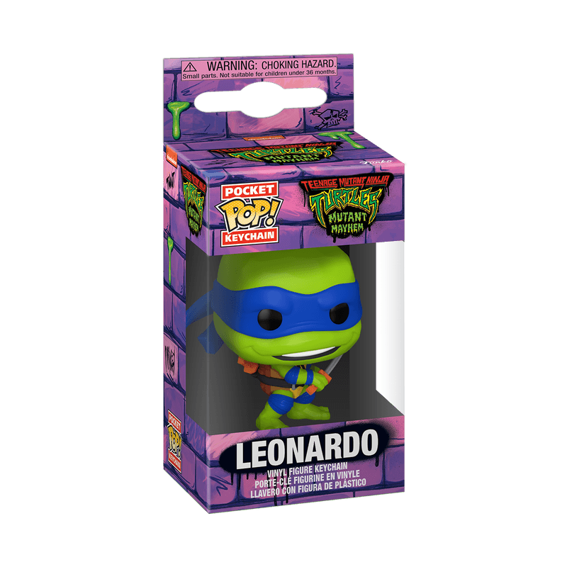 Funko Pop Keychain Teenage Mutant Ninja Turtles - Leonardo (Mutant Mayhem)