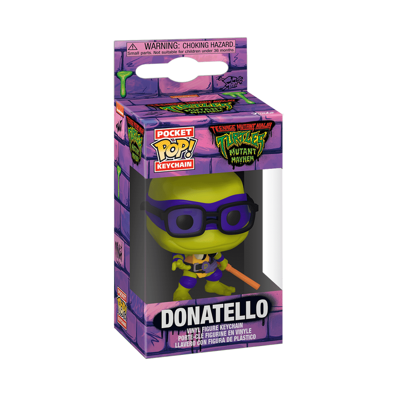 Funko Pop Keychain Teenage Mutant Ninja Turtles - Donatello (Mutant Mayhem)