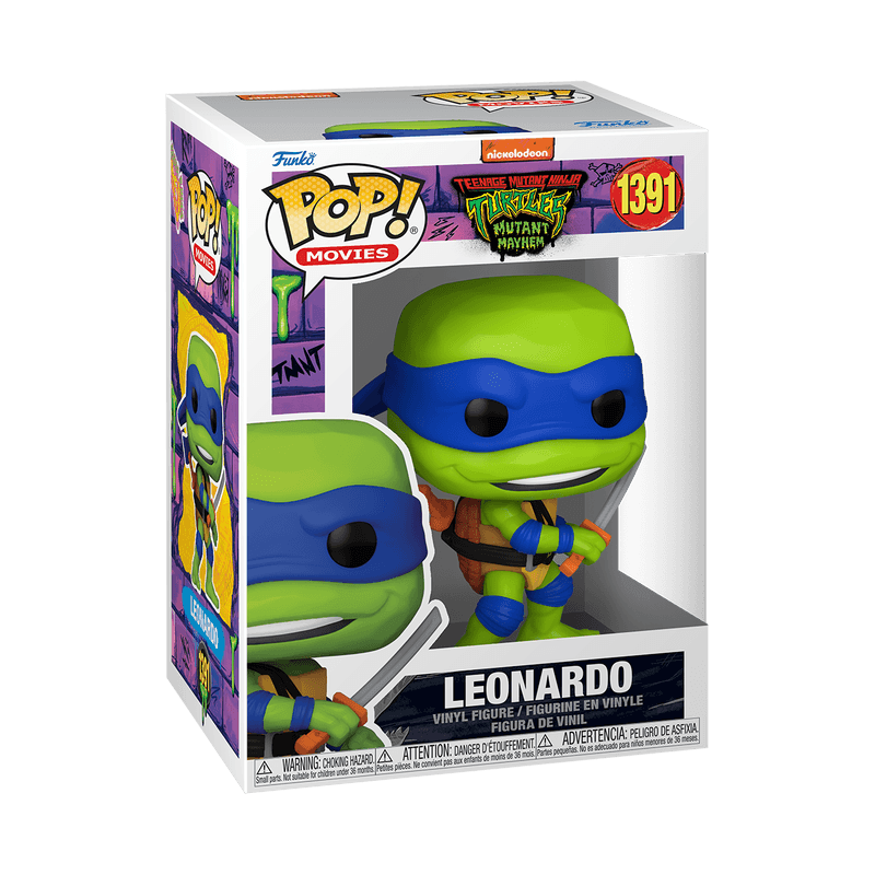 Funko Pop Teenage Mutant Ninja Turtles - Leonardo (Mutant Mayhem) - BumbleToys - 18+, Action Figures, Boys, Characters, Funko, Ninja Turtles, Pre-Order