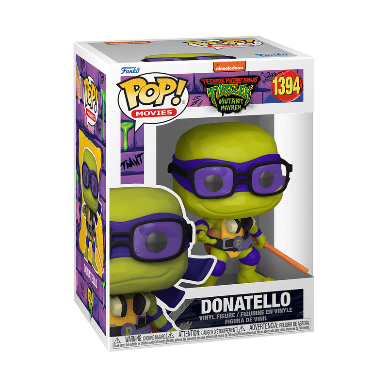 Funko Pop Teenage Mutant Ninja Turtles - Donatello (Mutant Mayhem) - BumbleToys - 18+, Action Figures, Boys, Characters, Funko, Ninja Turtles, Pre-Order