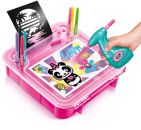 Canal Toys Airbrush Art AIR 017- Airbrush Activity Case Set