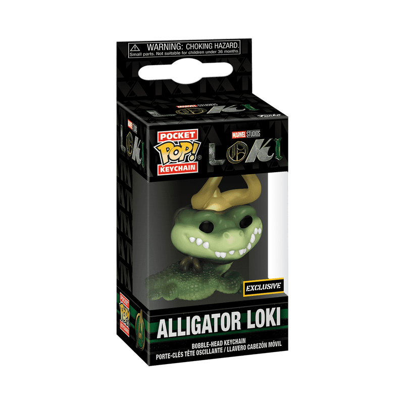 Funko Keychain Marvel Loki - Alligator Loki