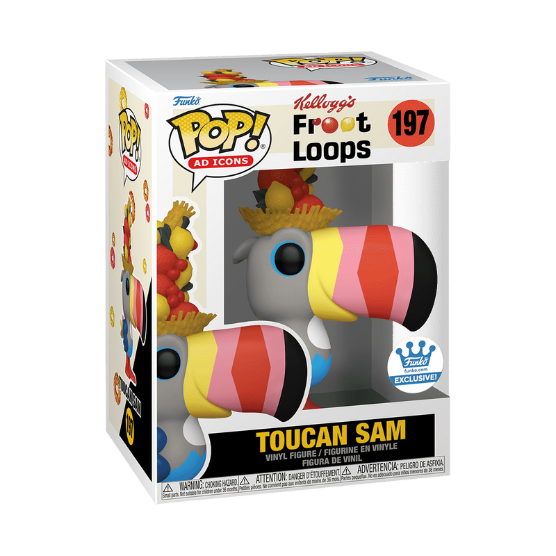 Funko Pop! Ad Icons: Kellogg’s Froot Loops - Toucan Sam with Fruit Hat
