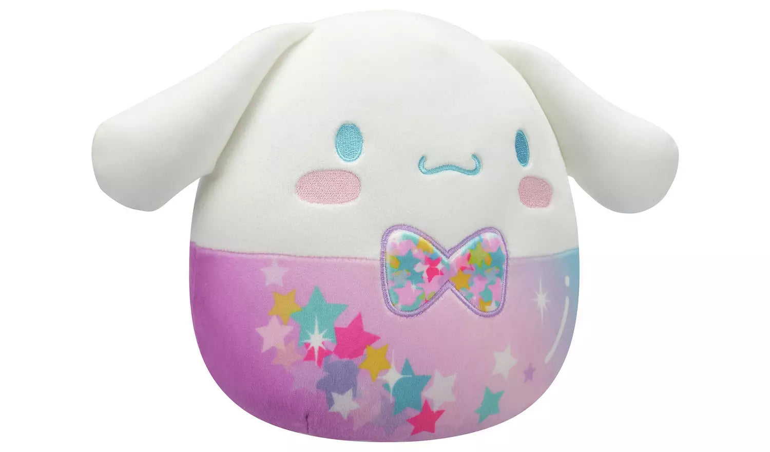 Squishmallows Hello Kitty & Friends Plush Toy, 10 Inch - Starshine Cinnamoroll