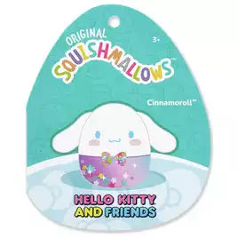 Squishmallows Hello Kitty & Friends Plush Toy, 10 Inch - Starshine Cinnamoroll