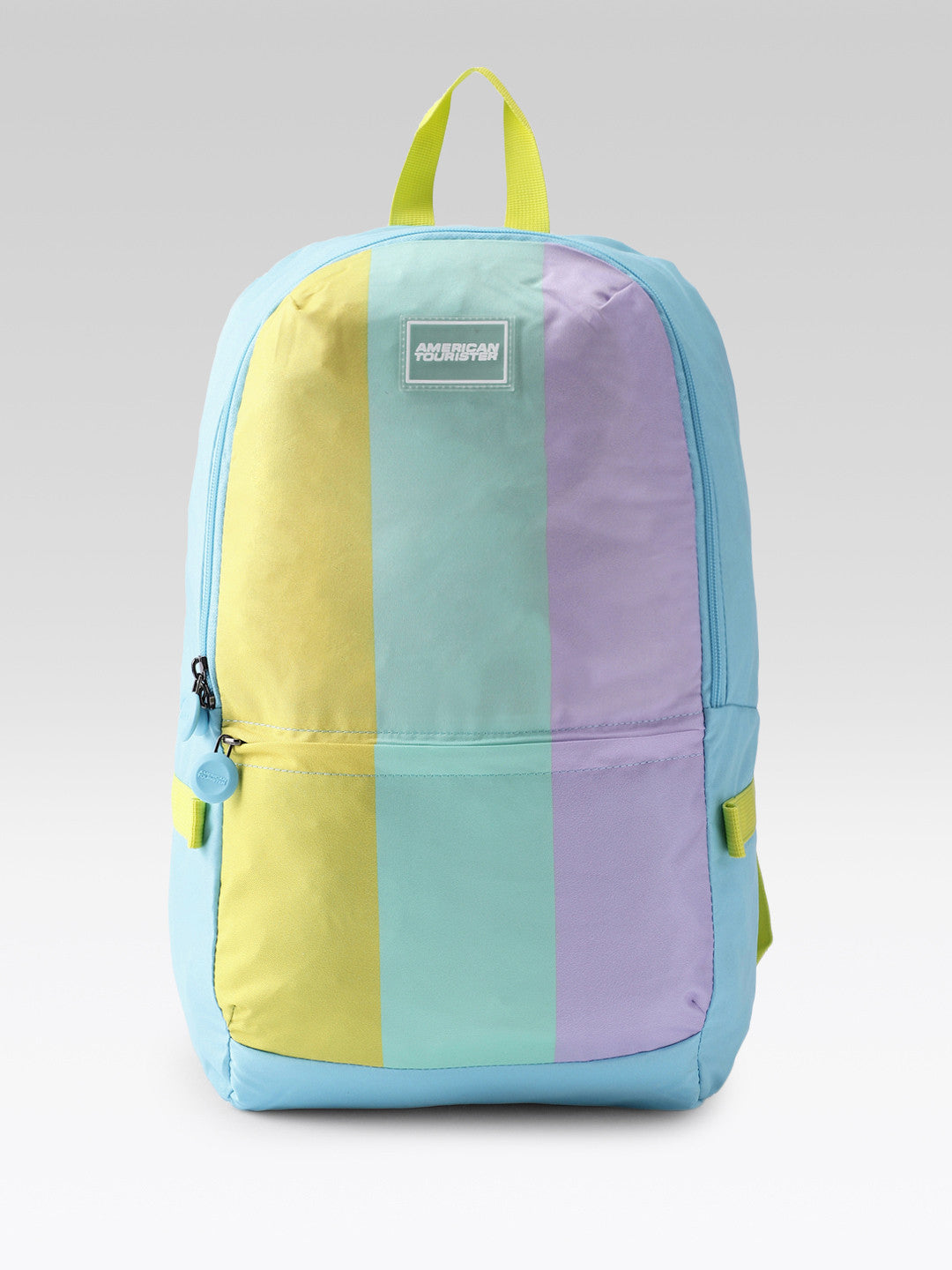 American Tourister Colourblocked Applique School Backpack