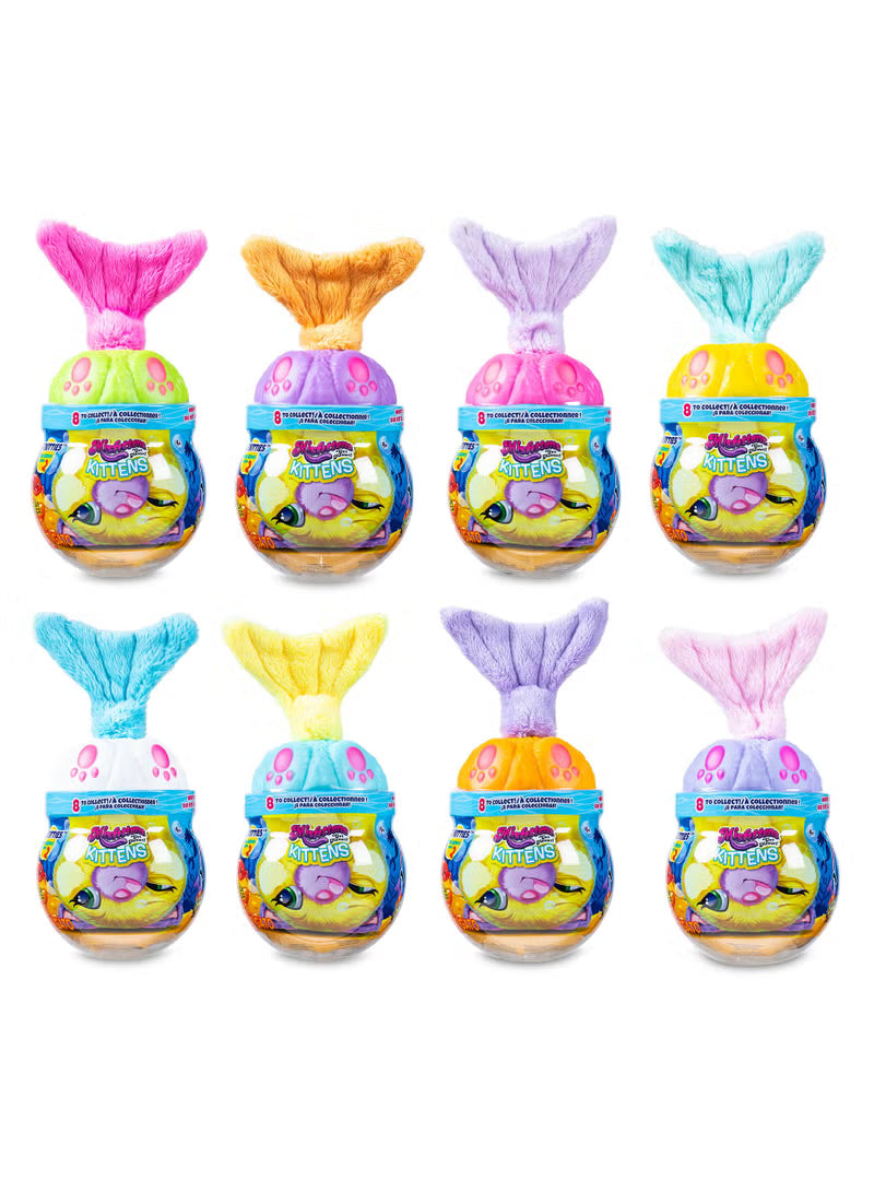 Basic Fun Misfittens Kittens Fishbowl ASSORTMENT - 1 Random Character