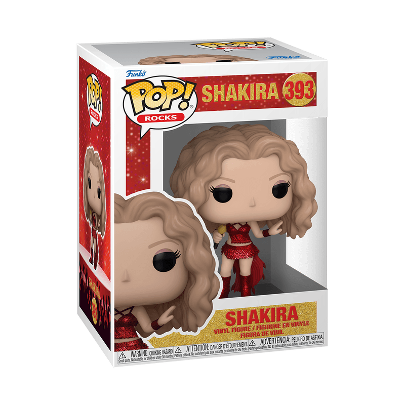 Funko Pop! Rocks: Shakira (Super Bowl Glitter)