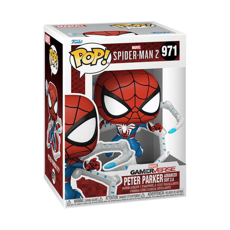 Funko Pop! Marvel: Gamerverse - Spider-Man 2, Peter Parker Advanced Suit 2.0