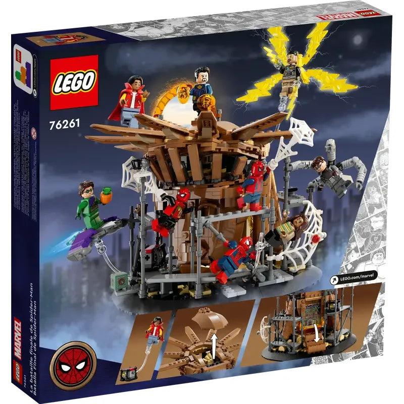 LEGO Marvel Spider-Man Final Battle 76261 Building Toy Set, Marvel Collectible Based on The Climax of The Spider-Man: No Way Home Movie, Multiverse Marvel Playset with 3 Versions of Spider-Man