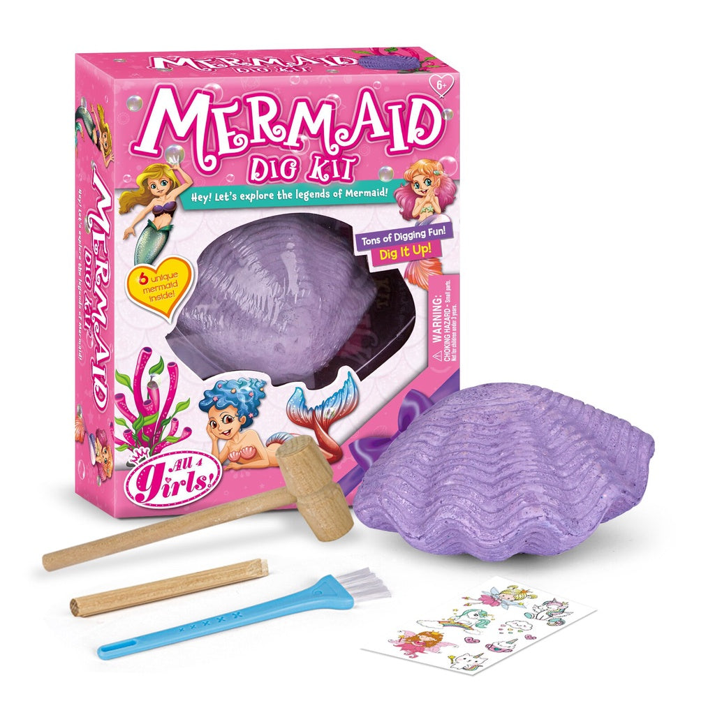 Eduman Mermaid Dig Kit D7059G, 6+