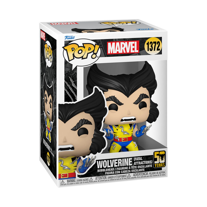 Funko Pop! Marvel: Wolverine 50th Anniversary - Wolverine (Fatal Attractions)