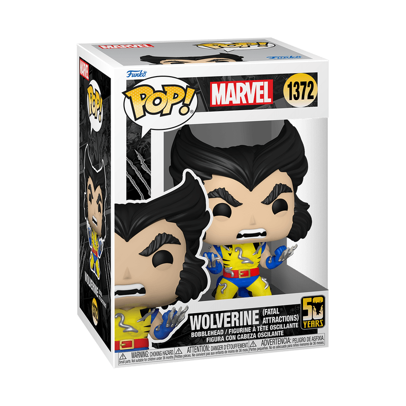 Funko Pop! Marvel: Wolverine 50th Anniversary - Wolverine (Fatal Attractions)
