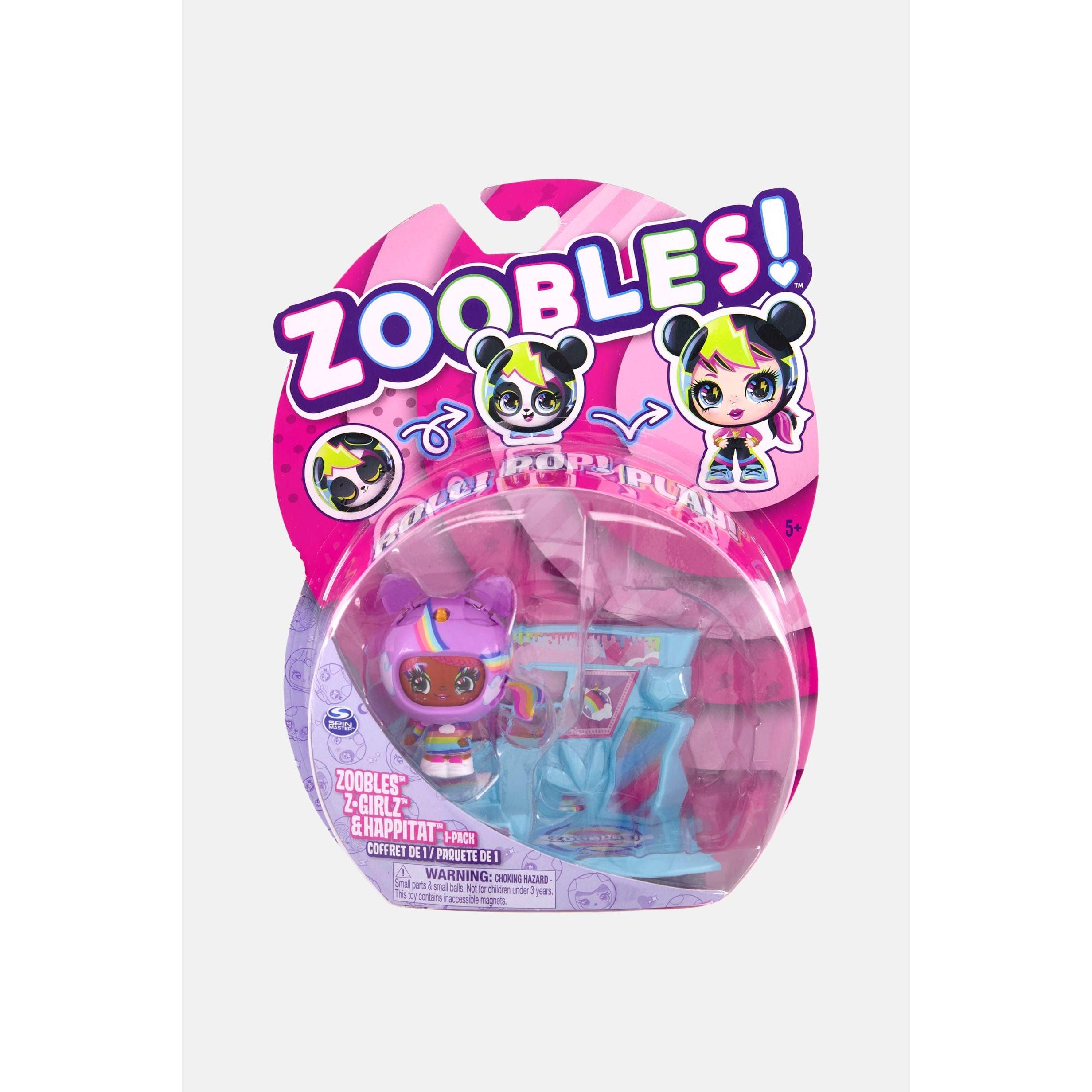 Zoobles Z-Girlz Figure  1 Pack ( Characters May vary)