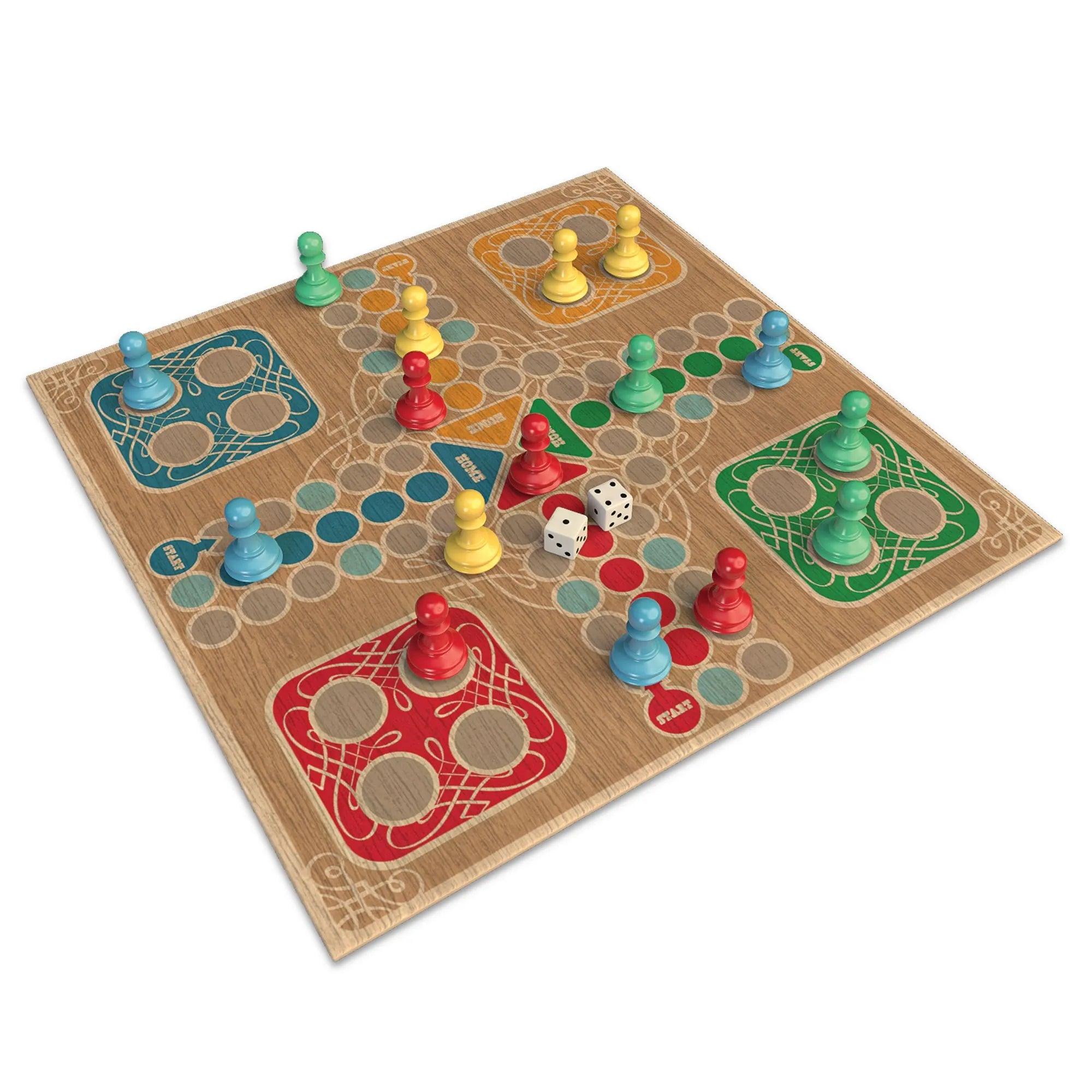 Spin Master Games Ludo Black Gold FOIL Game