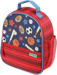 Stephen Joseph All Over Print Insulated Lunch Box – Sports