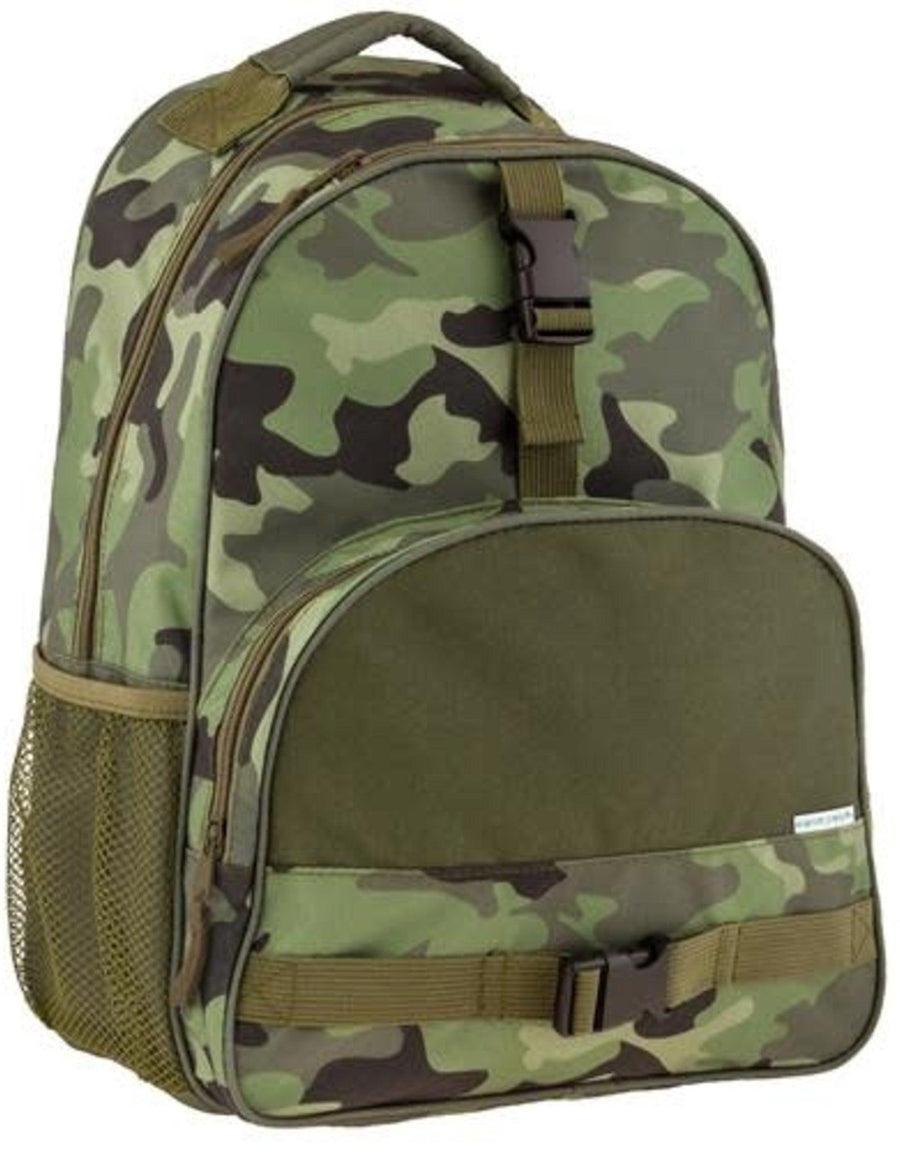 Stephen Joseph All Over Print School Backpack – Camo, 40cm