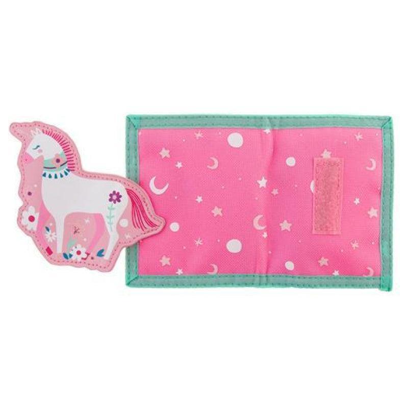 Stephen Joseph Kids Wallet One Size - UNICORN - BumbleToys - 14 Years & Up, 5-7 Years, 8-13 Years, Baby Shark, Bags, Boys, Characters, Girls, Pre-Order, Shark, Stephen Joseph, Stephen Joseph 2023, Wallet
