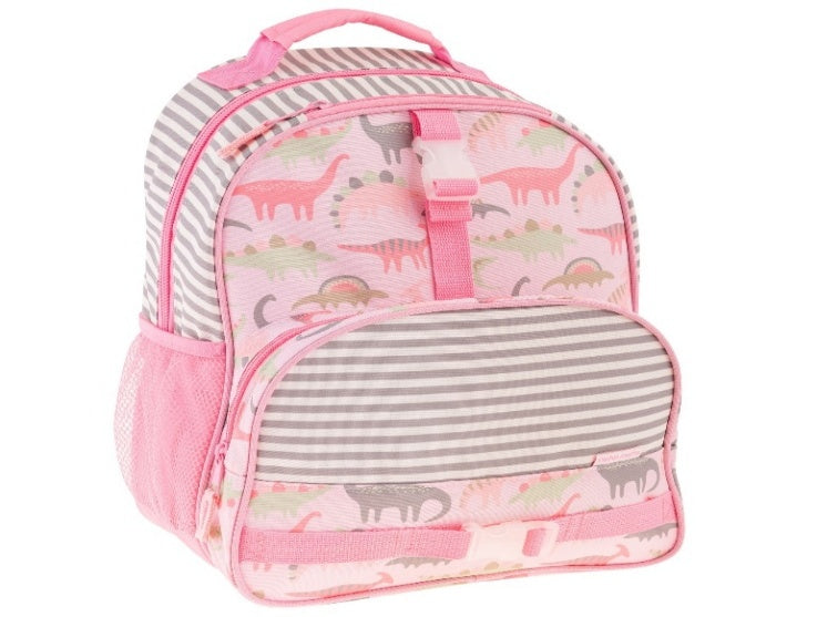 Stephen Joseph All Over Print School Backpack – Pink Dino, 40cm