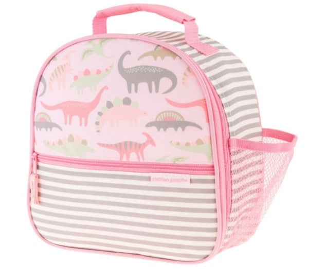 Stephen Joseph All Over Print Insulated Lunch Box – Pink Dino