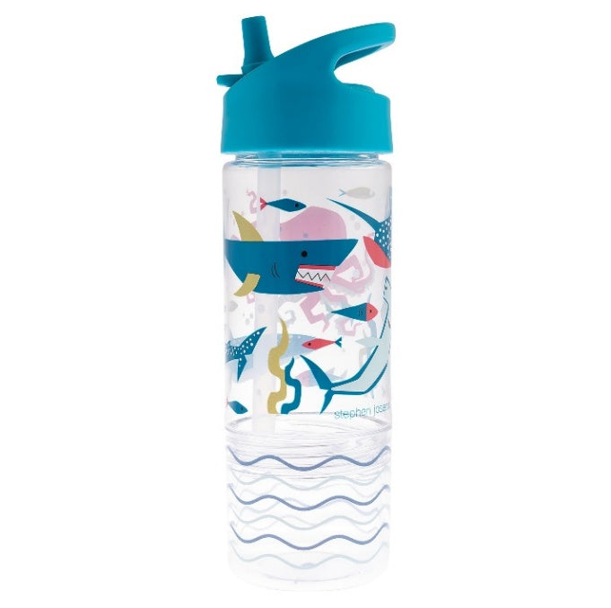 Stephen Joseph Sip & Snack Bottle with Snack Cup – Shark
