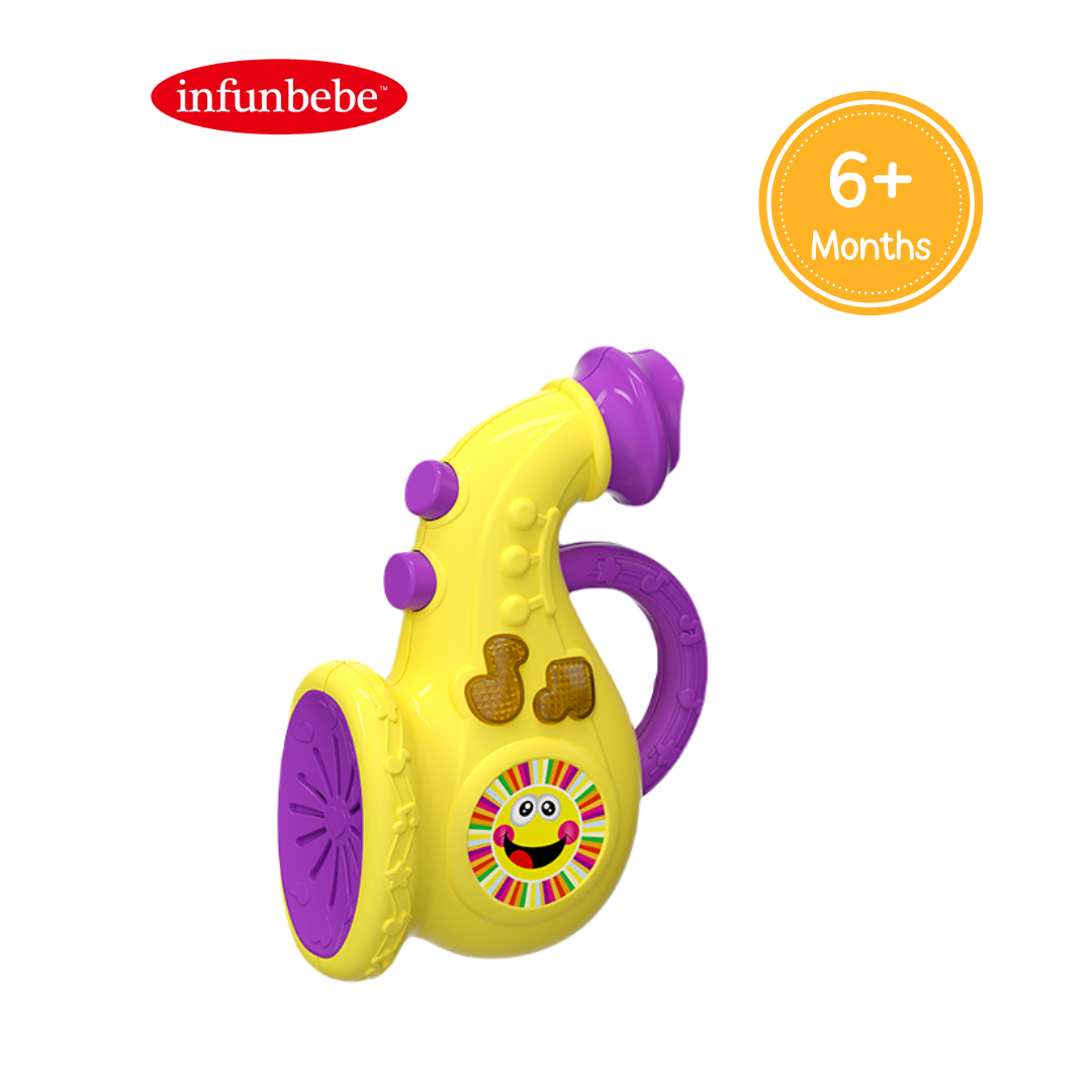 Infunbebe Lights N' Sounds Saxophone For kids