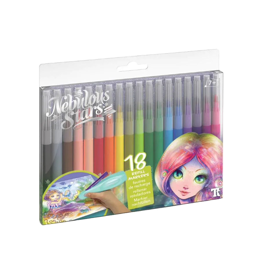 washable Nebulous Stars markers Set of 18