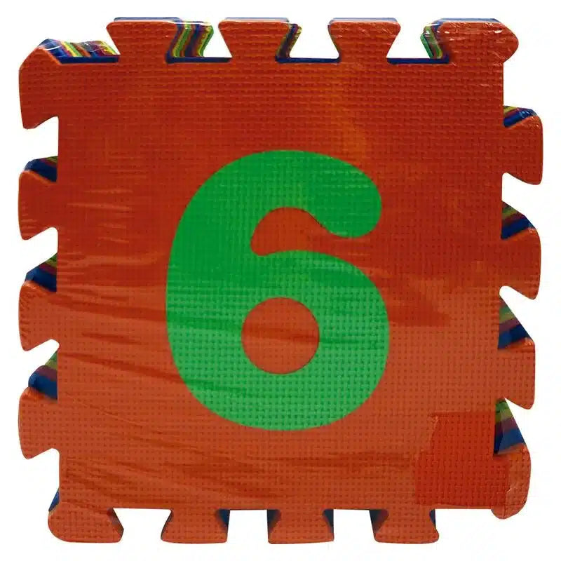 Animals educational interlocking EVA puzzle floor baby play mat for crawling 6 PCS