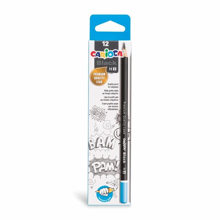 Carioca Pencil H 12 pcs - premium quality