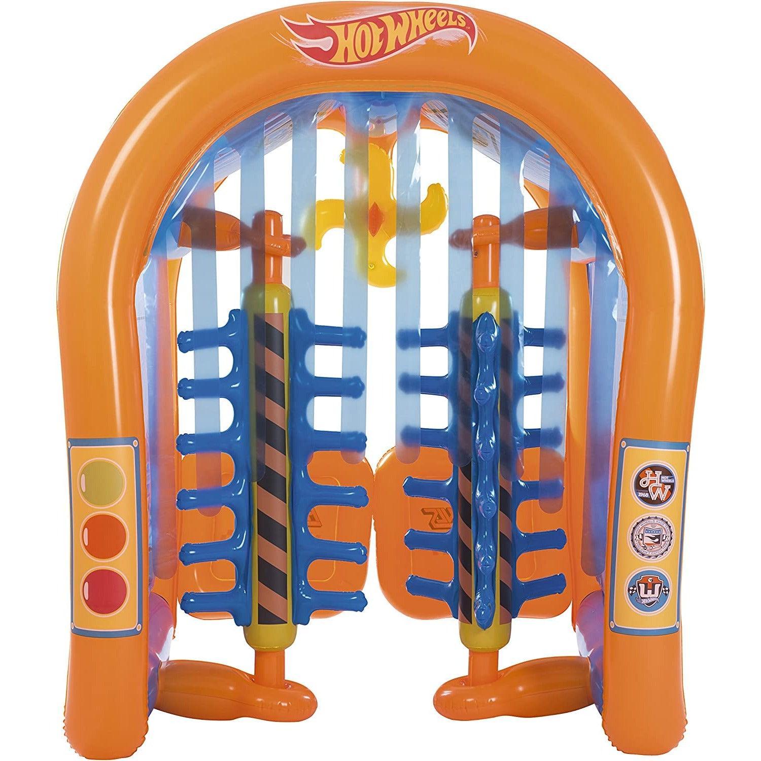 Bestway 93406 Car Wash Center Hot Wheels 1.53m x 1.31m x 1.50m - BumbleToys - 8-13 Years, Boys, Eagle Plus, Floaters, Girls, Sand Toys Pools & Inflatables, unicorn