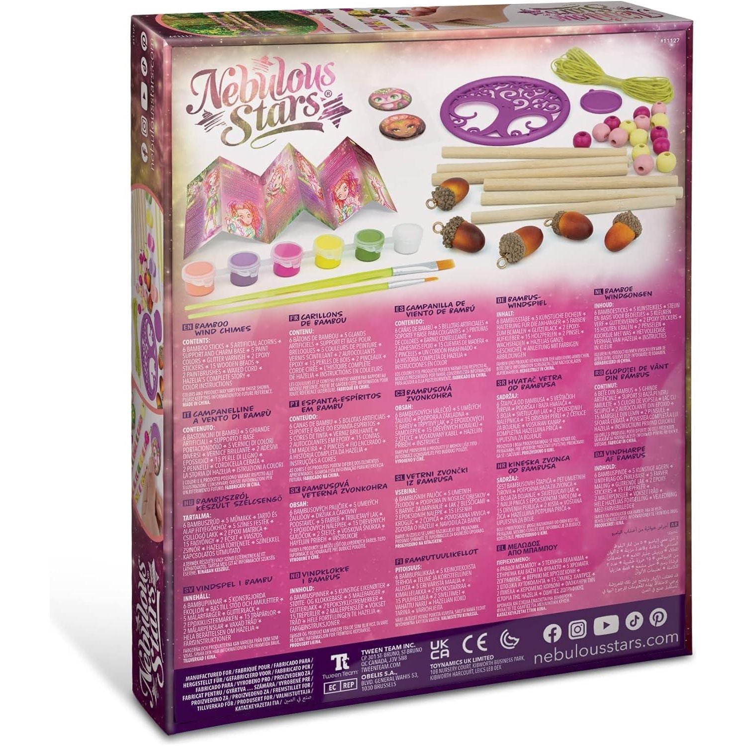 دقات الرياح من الخيزران من Nebulous Stars