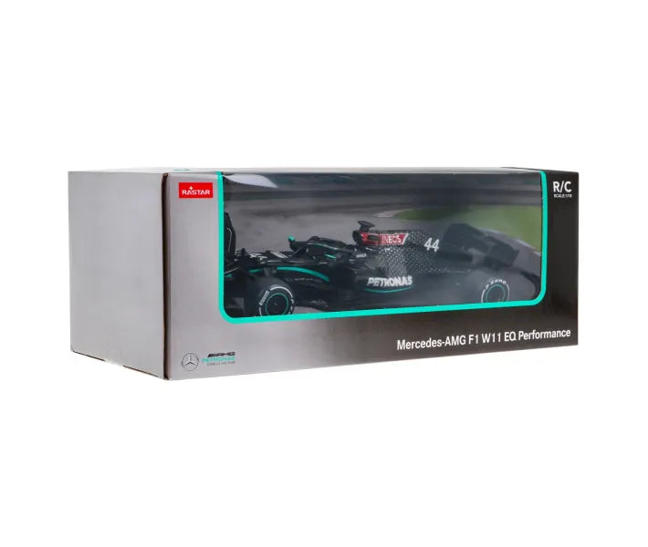 Rastar R/C Car Mercedes-AMG F1 W11 EQ Performance 1:18  Black