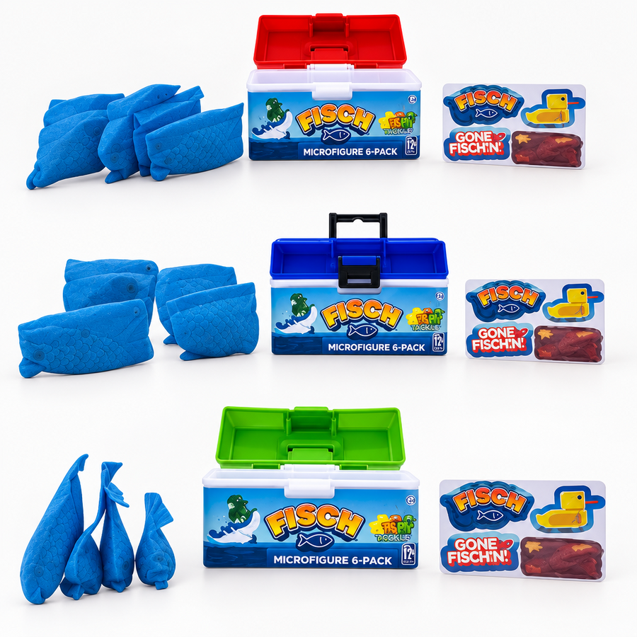 PhatMojo - Fisch - Microfigure Bags 4 Pack (One Random Piece) (CDU12PCS) (FP5901)