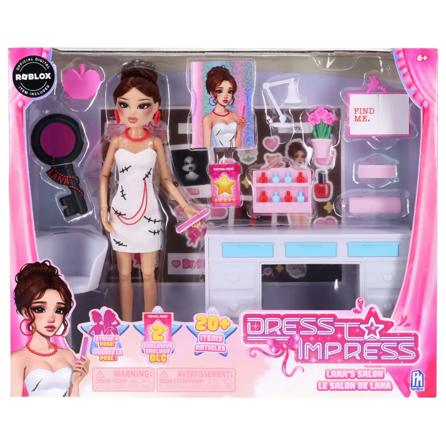 PhatMojo Dress to Impress - Lana's Salon - 20+ Items & 2 Exclusive DLC  FDX4101