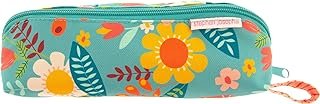 Stephen Joseph All Over Print Pencil Pouch – Turquoise Floral