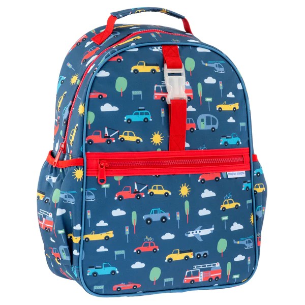 Stephen Joseph All Over Print School Backpack – Transportation, 40cm
