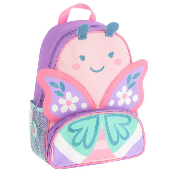 Stephen Joseph Sidekicks 3D Character Backpack – Butterfly, 36cm