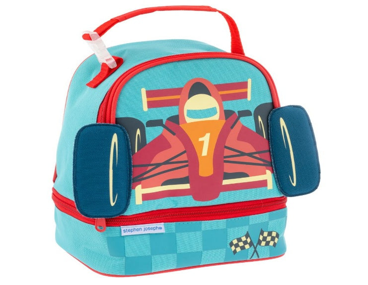 Stephen Joseph Lunch Pals Insulated Lunch Bag – Racecar