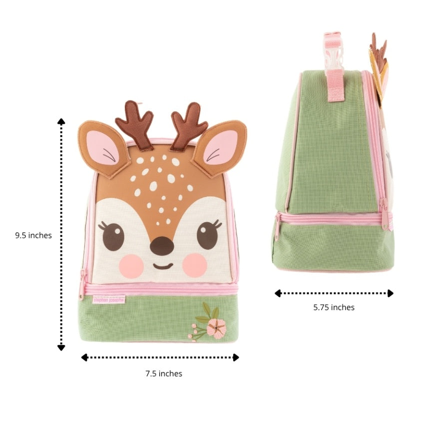Stephen Joseph Lunch Pals Insulated Lunch Bag – Deer