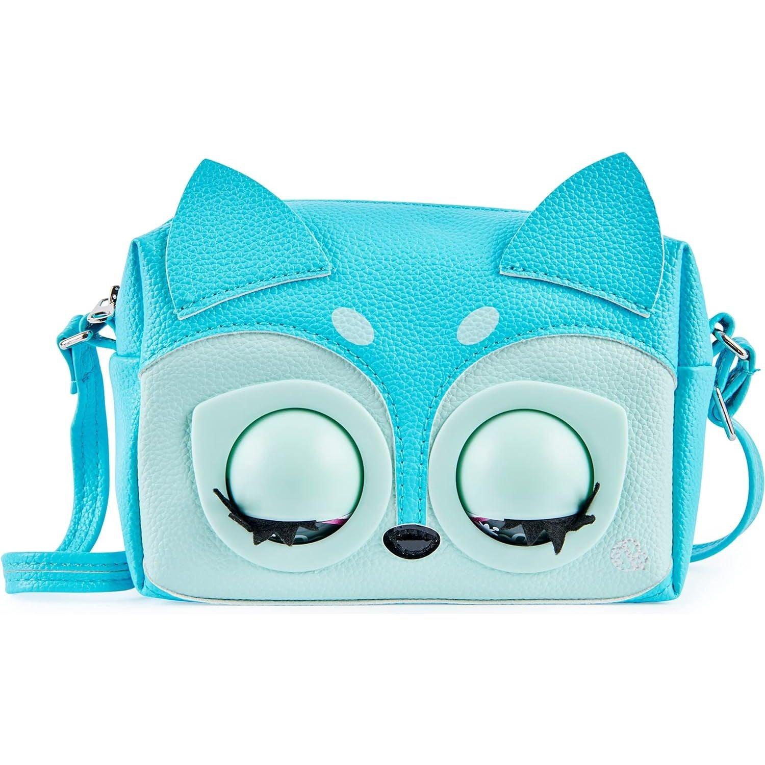 Purse Pets, Fierce Fox Interactive Pet Toy & Crossbody Kids Purse with Over 25 Sounds and Reactions, Shoulder Bag for Girls, Trendy Tween Gifts