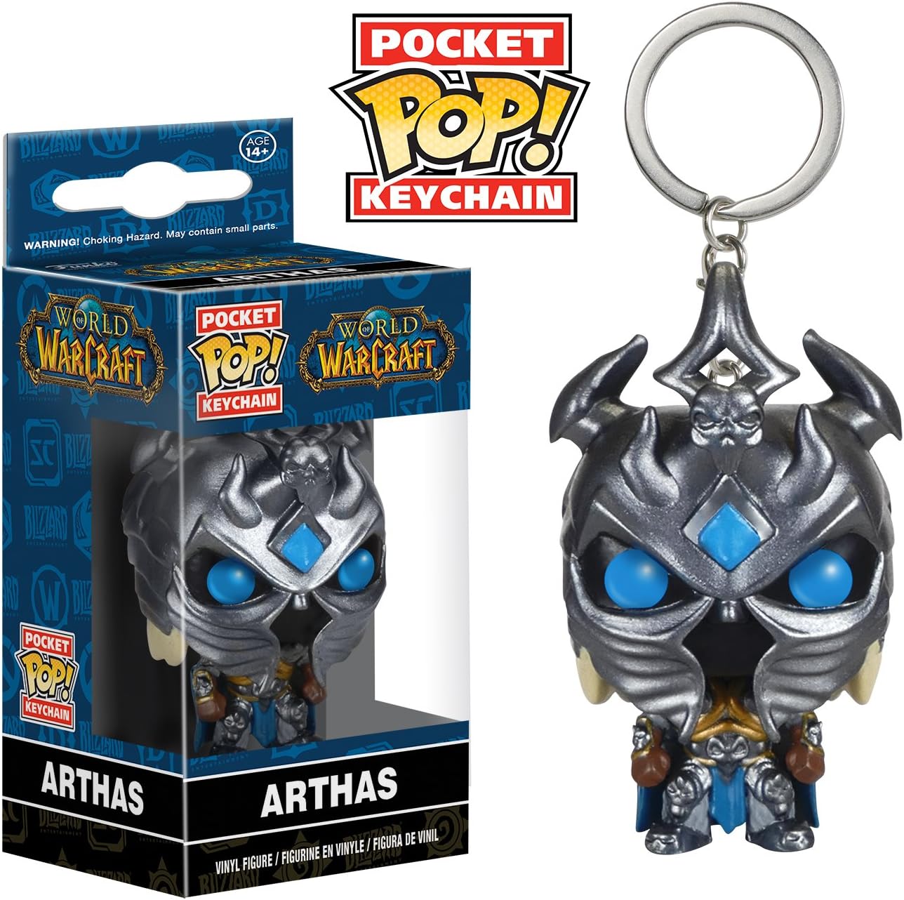 Funko POP Keychain: World of Warcraft - Arthas