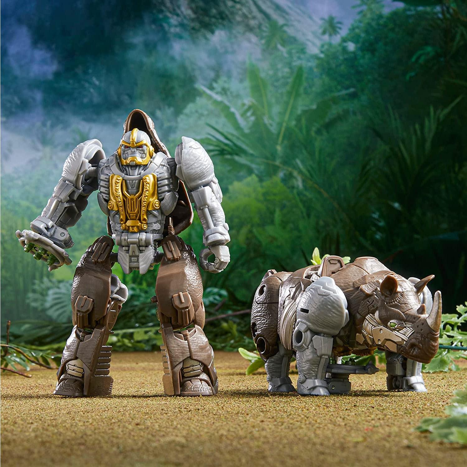 Transformers Toys Rise of The Beasts Movie Beast Alliance Battle Changers Rhinox Action Figure - BumbleToys - 5-7 Years, 6+ Years, Boys, Figures, Pre-Order, Transformers